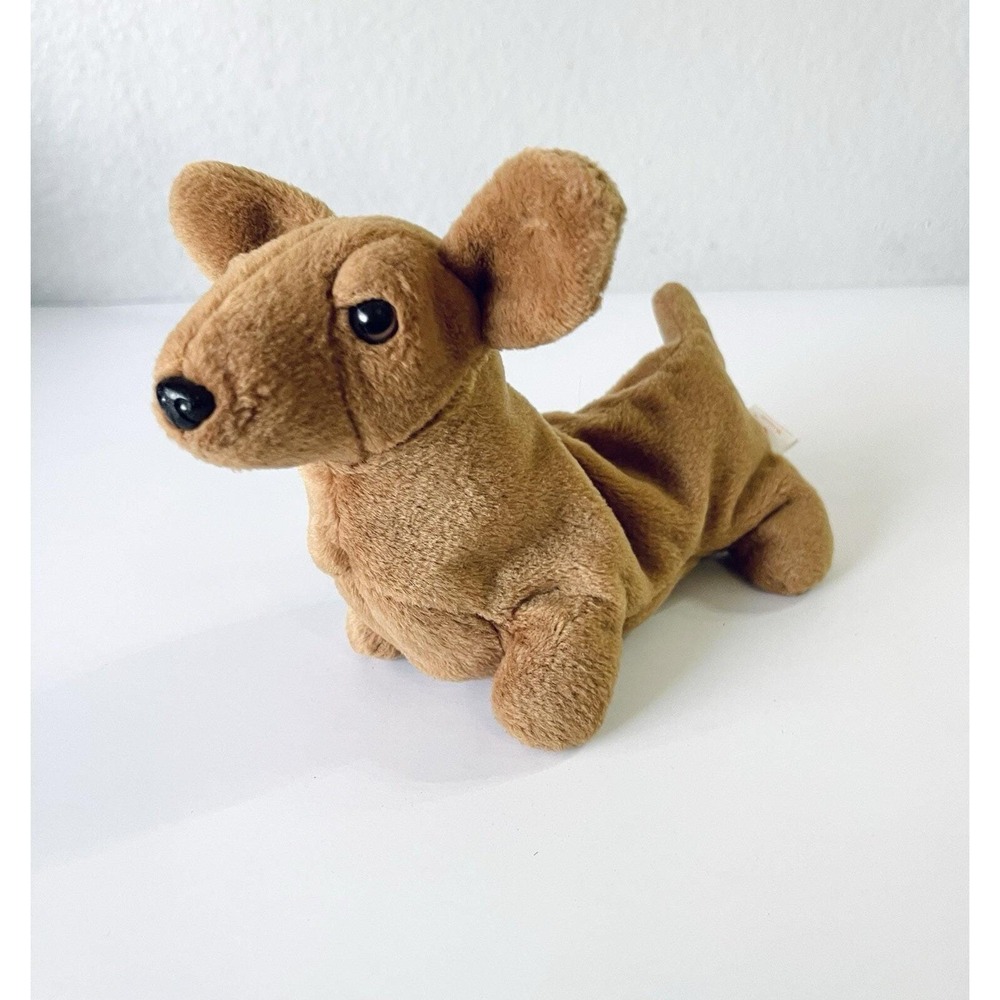 Ty Beanie Babies Weenie The Dachshund Dog 1995‎ 8'' Plush